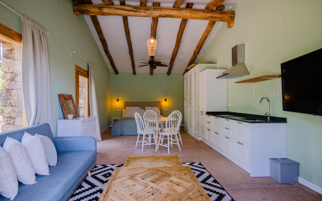 El anexo es más básico que la casa principal